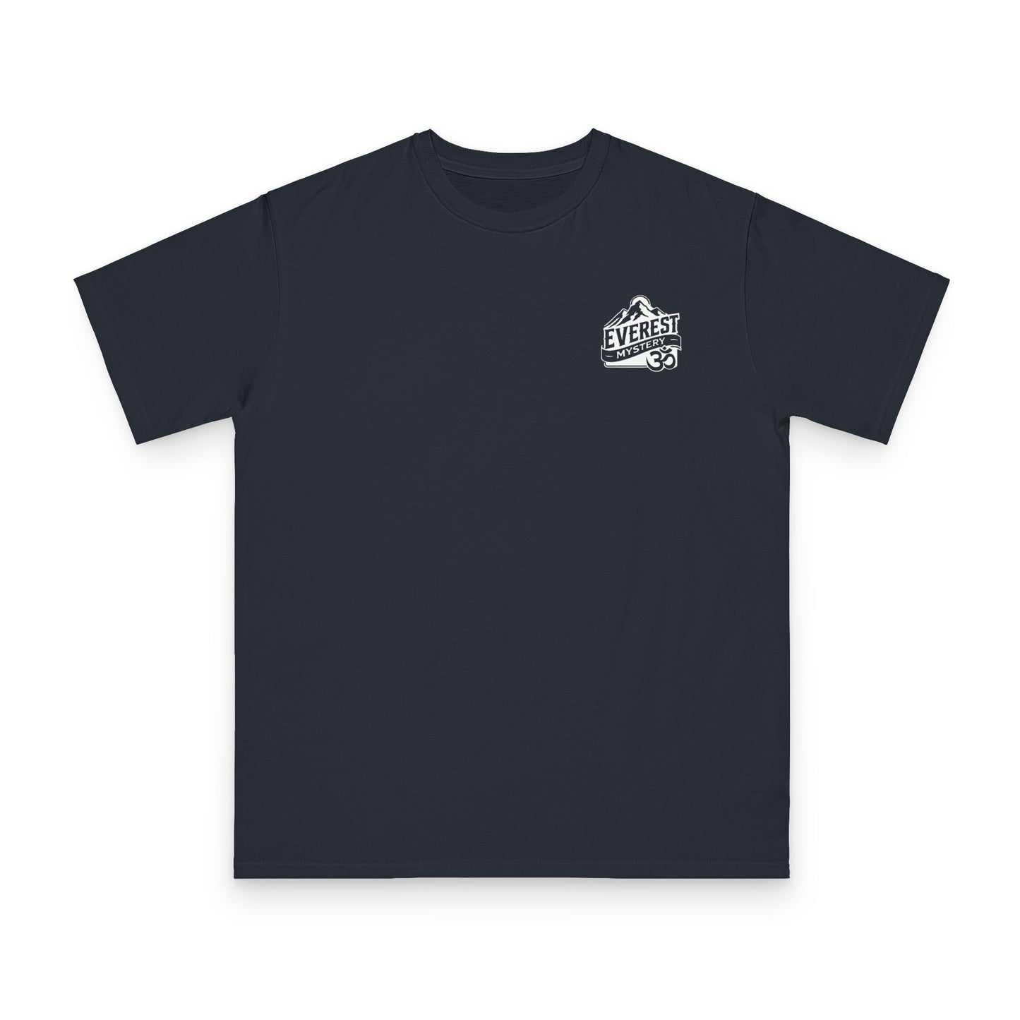 Organic Everest Om Crest T-Shirt — White Logo
