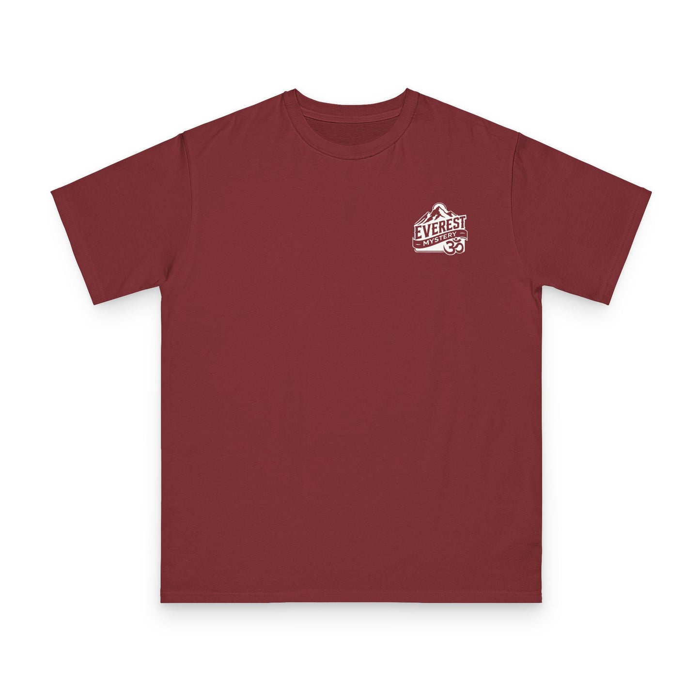 Organic Everest Om Crest T-Shirt — White Logo